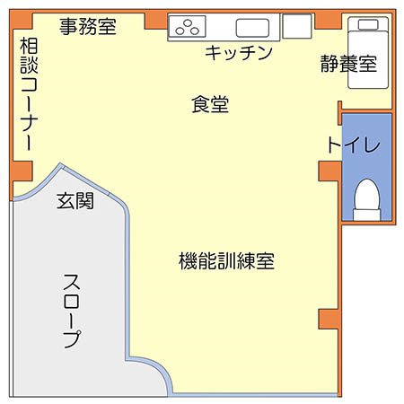 フロアマップ1F